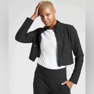 Athleta Lunar Moto Zip Jacket